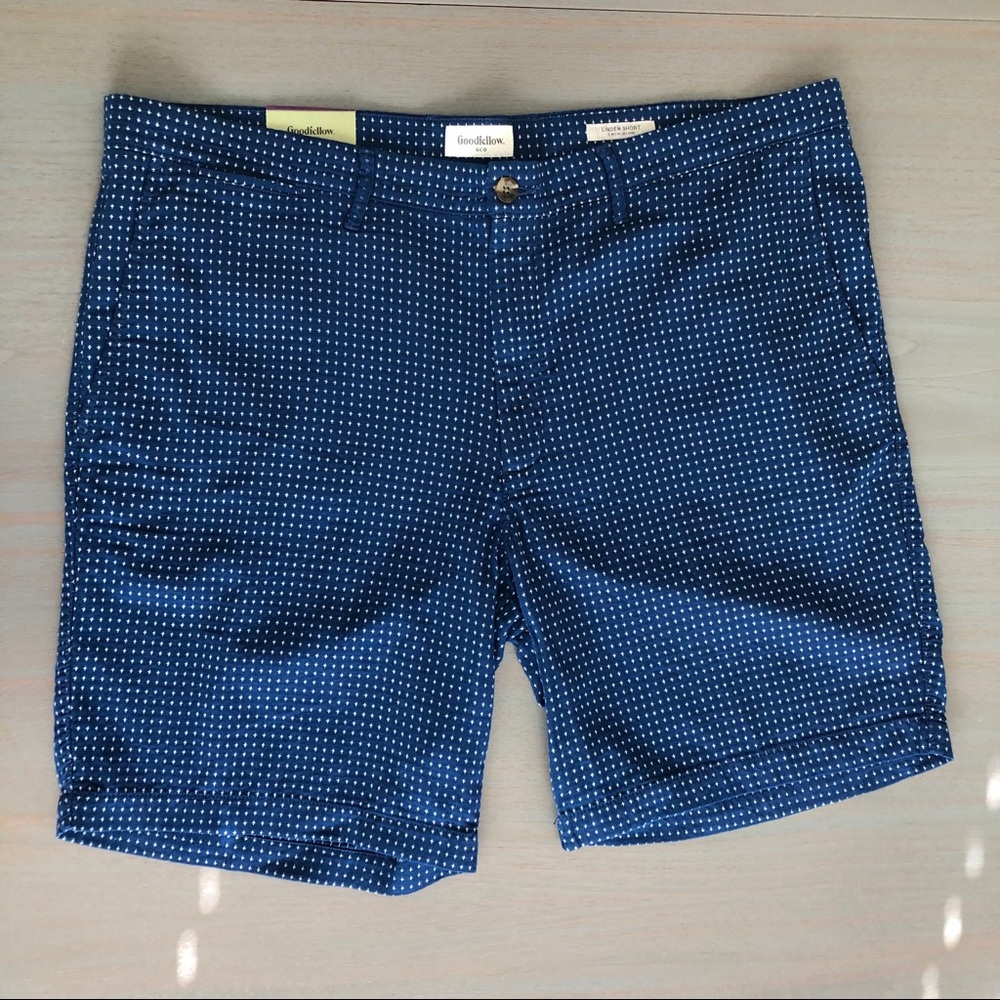 New Men’s Blue Goodfellow Shorts 42